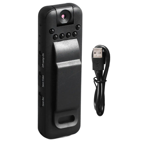 Pocket Spy Mini Clip-On Video Recorder Camera | Bowlift