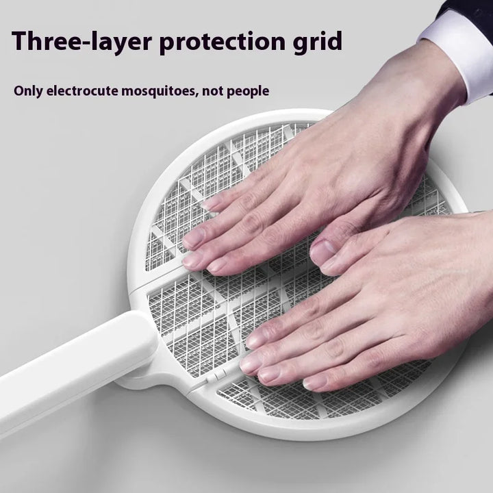 BowLift | Foldable Automatic Lamp Mosquito Zapper Racket