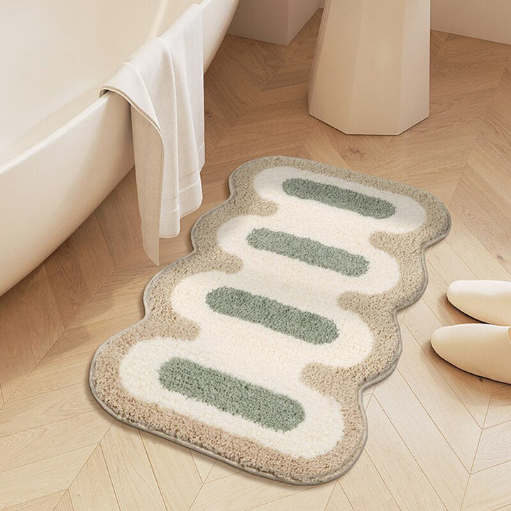 Geometric Tufting Bath Mat | Bowlift