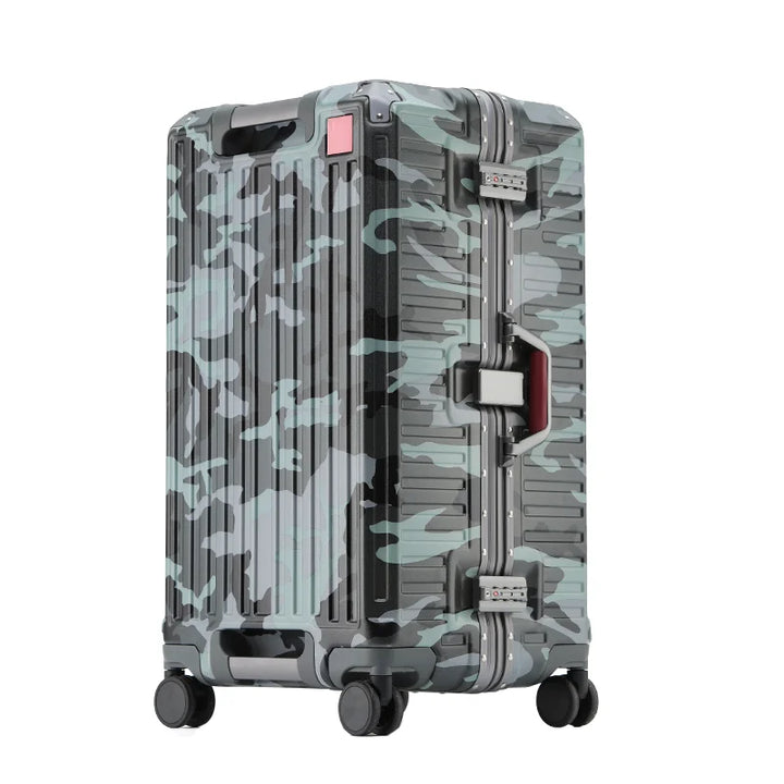 BowLift | Zagreb – Wide Handle Hardshell Suitcase with Aluminium Frame & 360° Spinner Wheels