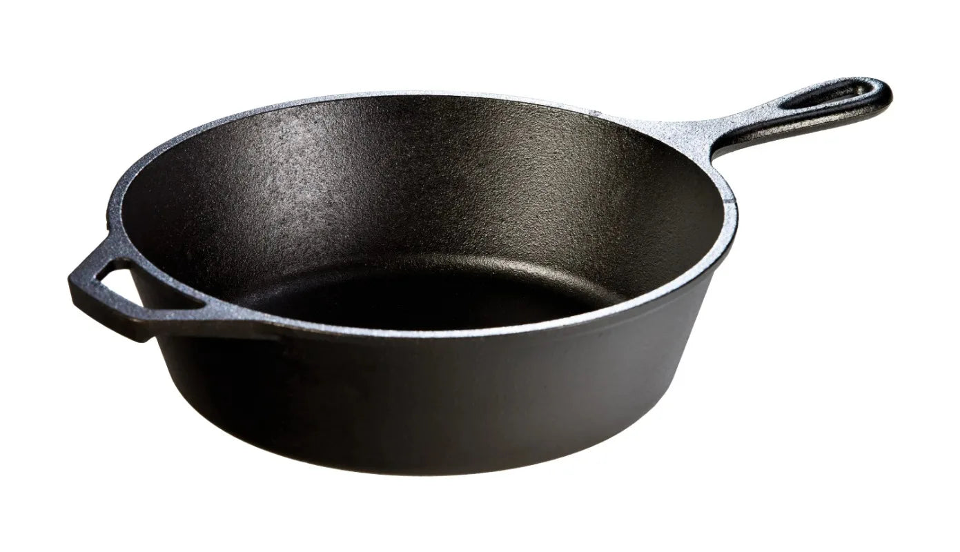 BowLift | Lodge Cast Iron 10.25" / 3.2 Liter Seasoned Deep Skillet