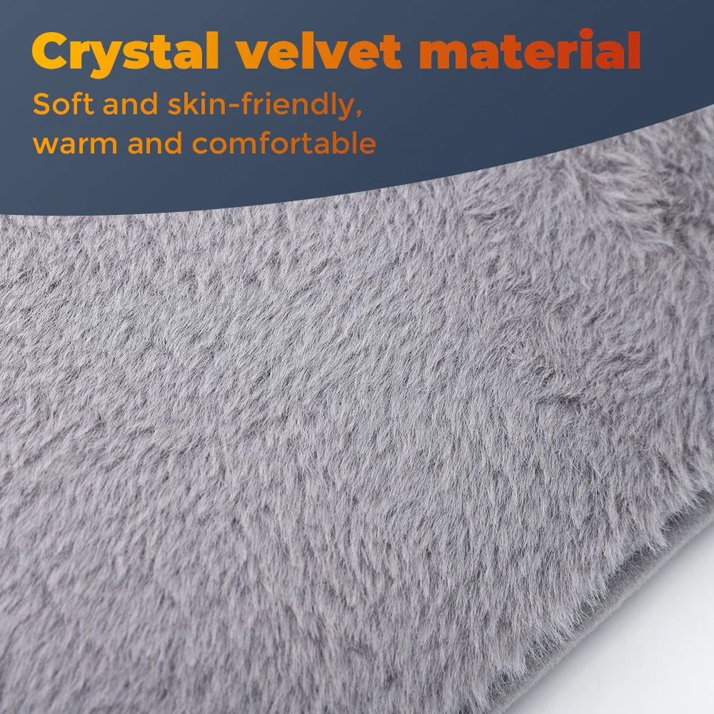BowLift | ThermaBelt Pro | Electric Heating Belt with Graphene Technology | 3-Stage Temperature Control | Hand & Waist Warmer made of Crystal Velvet | USB Powered