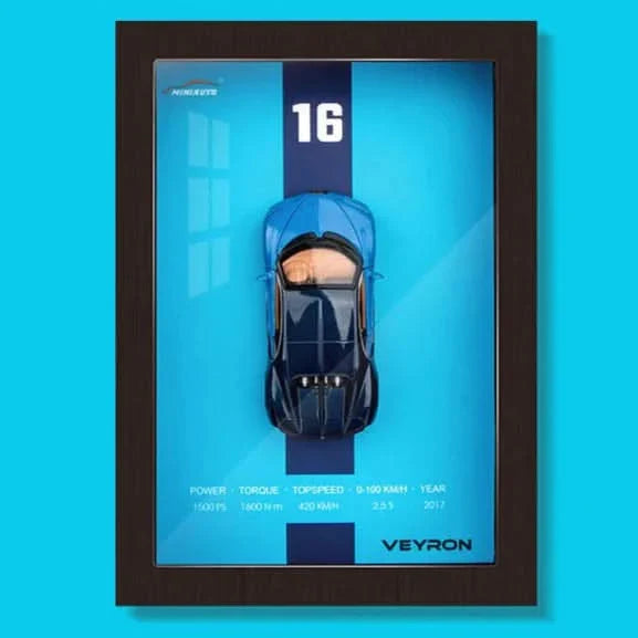 BowLift | Framed 3D Car Model Decorative Artwork