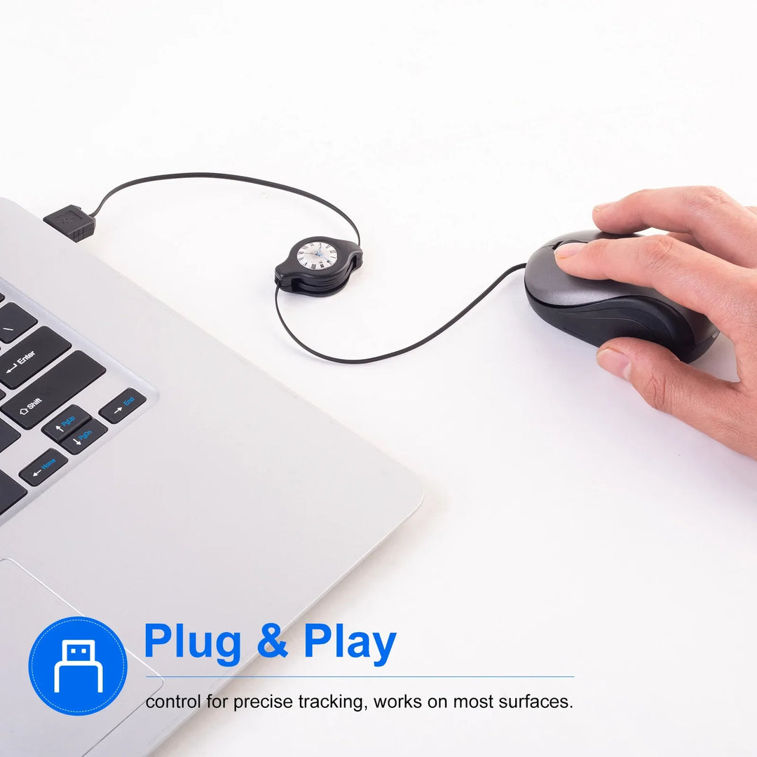 BowLift | Portable USB Type C Retractable Mouse