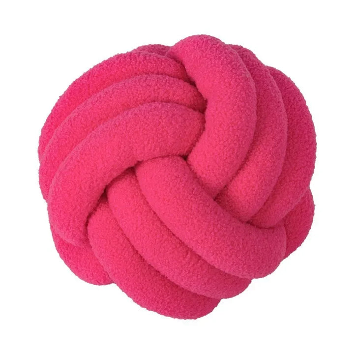 Boucle Rope Knot Ball Cushion | Bowlift