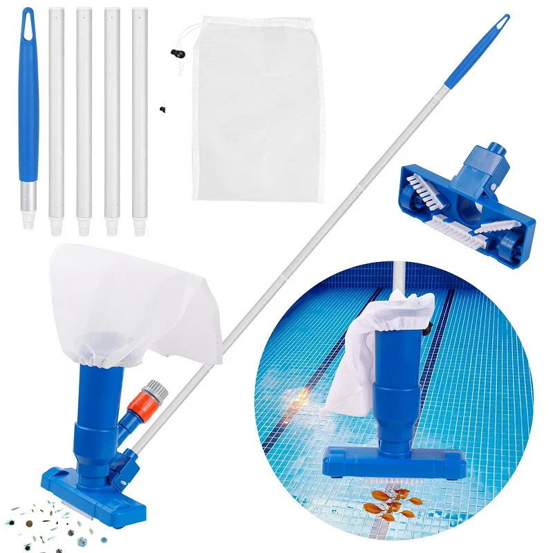 BowLift | AquaRein Pool & Pond Vacuum Set | Underwater Vacuum Cleaner | Incl. EU Plug | For Pools & Aquariums