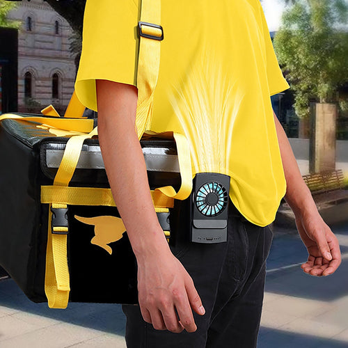 Cool Summer Bladeless Waist Fan | Bowlift