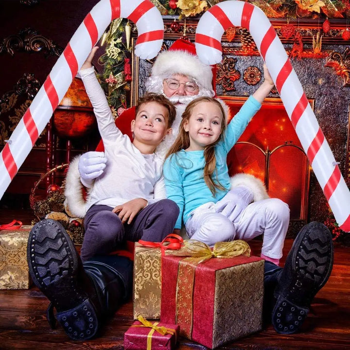 BowLift | GiantCandy | Inflatable Christmas Candy Canes
