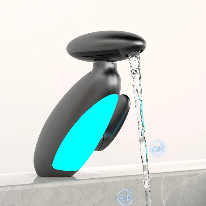 BowLift | Heat Sensor Color Changing Atmosphere Pull-Out Modern Faucet