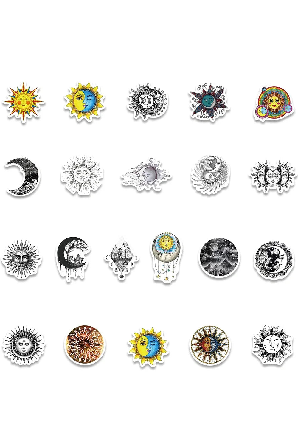 Moon Gothic Sticker | Bowlift