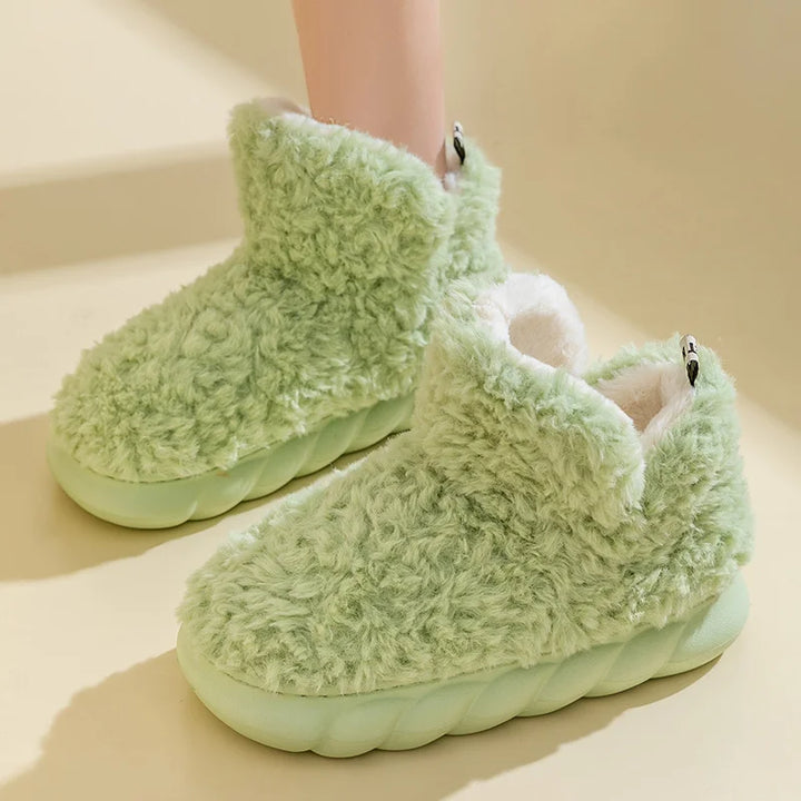 Warm and Cozy Women's Slippers for Autumn and Winter – Non-Slip, Comfortable Slippers for Home and Leisure | Bowlift