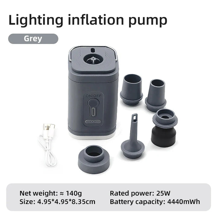 BowLift | 3 in 1 Electric Mini Wireless Air Compressor