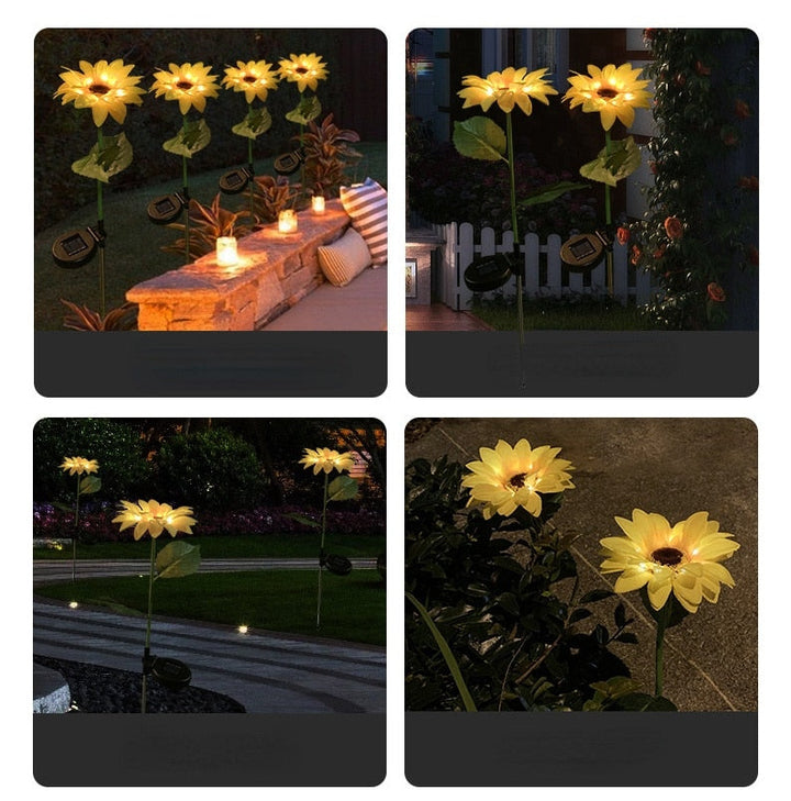 BowLift | Sunflower Waterproof Solar Led Garden Lights