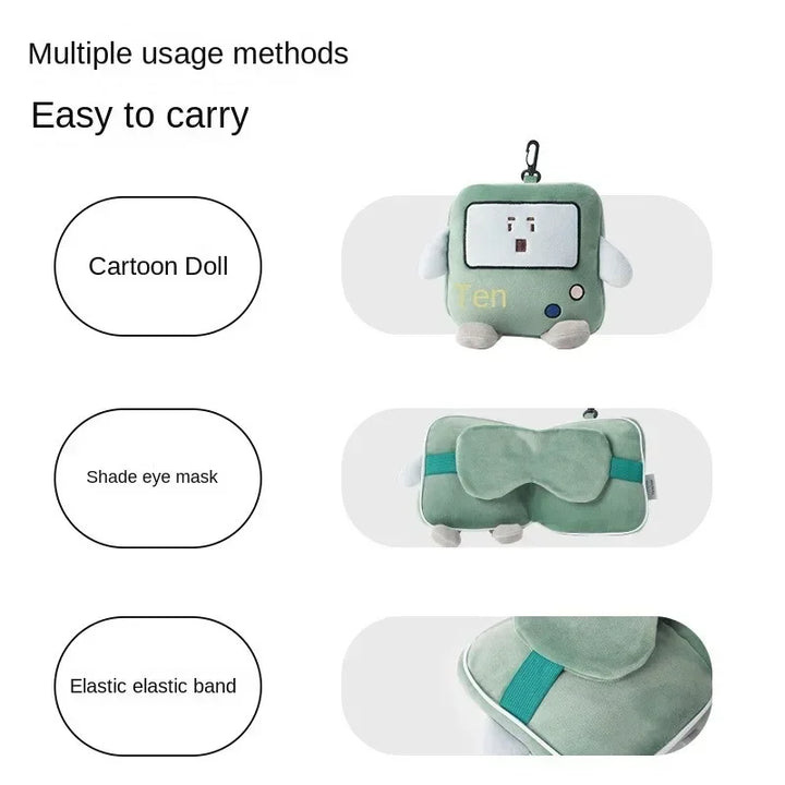 BowLift | 2-in-1 Travel Eye mask Pillow