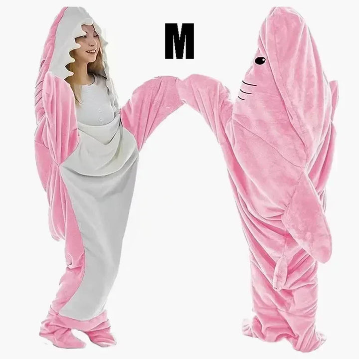 Snuggly Shark Cozy Hooded Onesie Bowliftanket | Bowlift