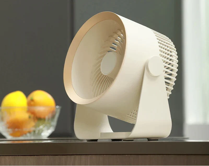 BowLift | Luna Wall and Desktop Fan – Wireless Whisper-Quiet USB-C Fan with 3 Speeds