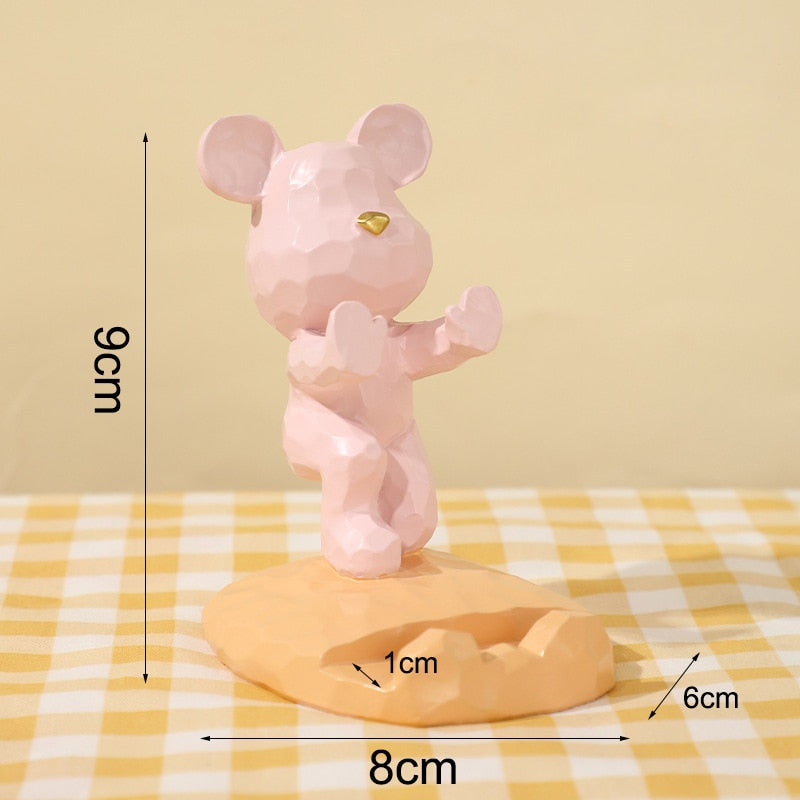BowLift | Mini Karate Bear Phone Stand