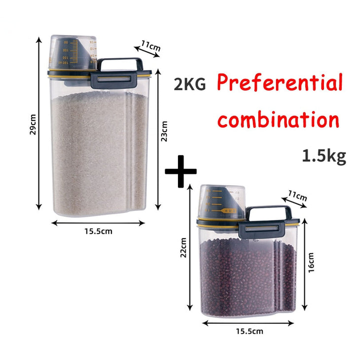 BowLift | Feed Fresh Pet Food Storage Measuring Container
