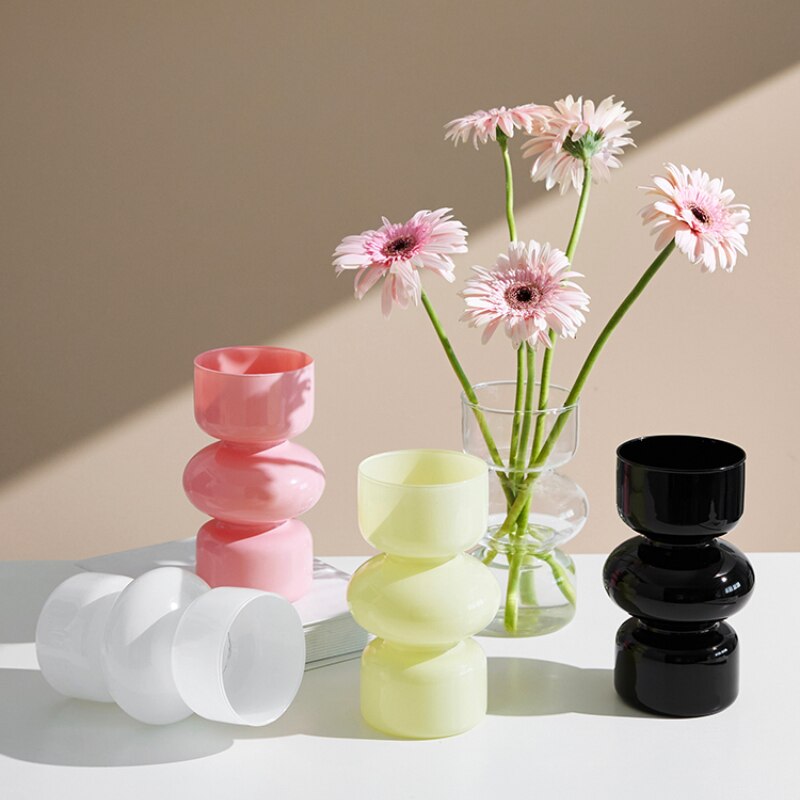 Glass Tier Vase - Multicolour | Bowlift