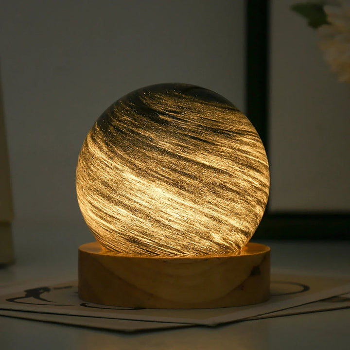 3D Crystal Planets Atmosphere Night Lamp | Bowlift