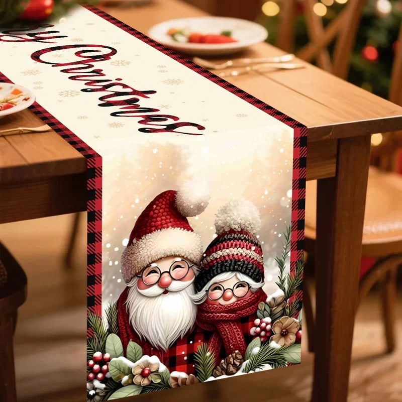 BowLift | Christmas Table Runner Festivia | 180×35 cm | Elegant & Festive | Table Decoration for Christmas & New Year 2025/2026