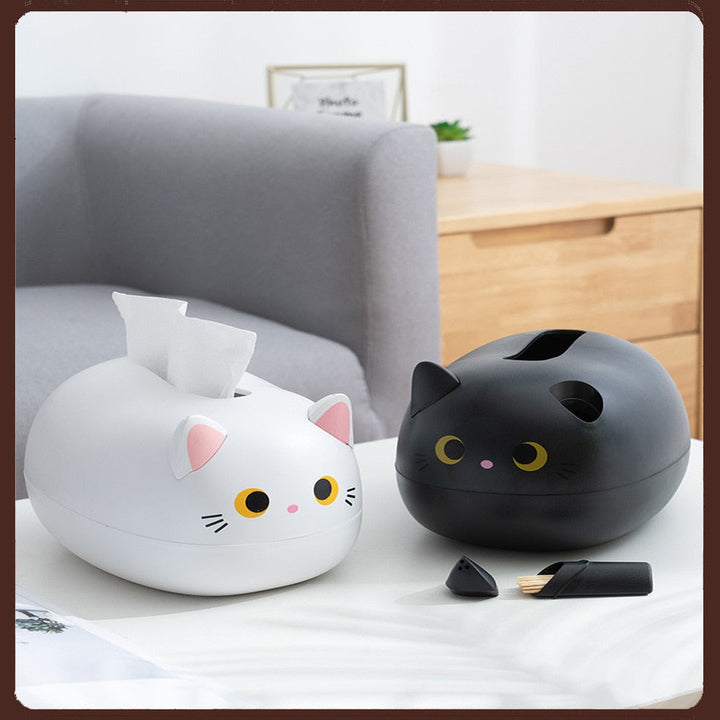 BowLift | Cat Shaped Desktop Tissue Box