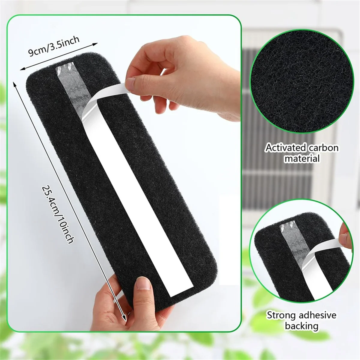 BowLift | Air Purifying Coconut Carbon Pads - 20 Pcs