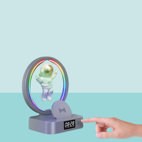 Galactic Astranout Alarm Clock RGB Speaker | Bowlift