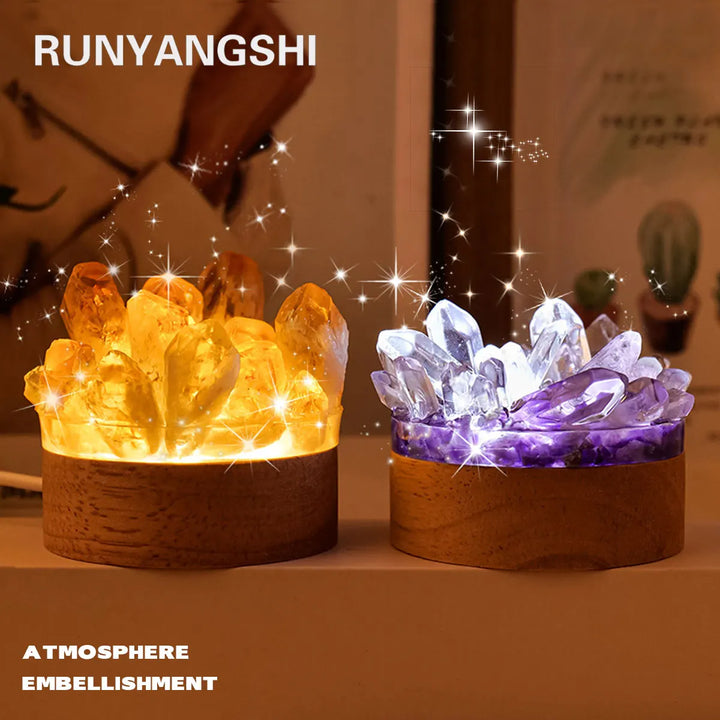 BowLift | Crystal lamp natural stone | Handmade | Feng Shui & wellness decor | 150–200 g