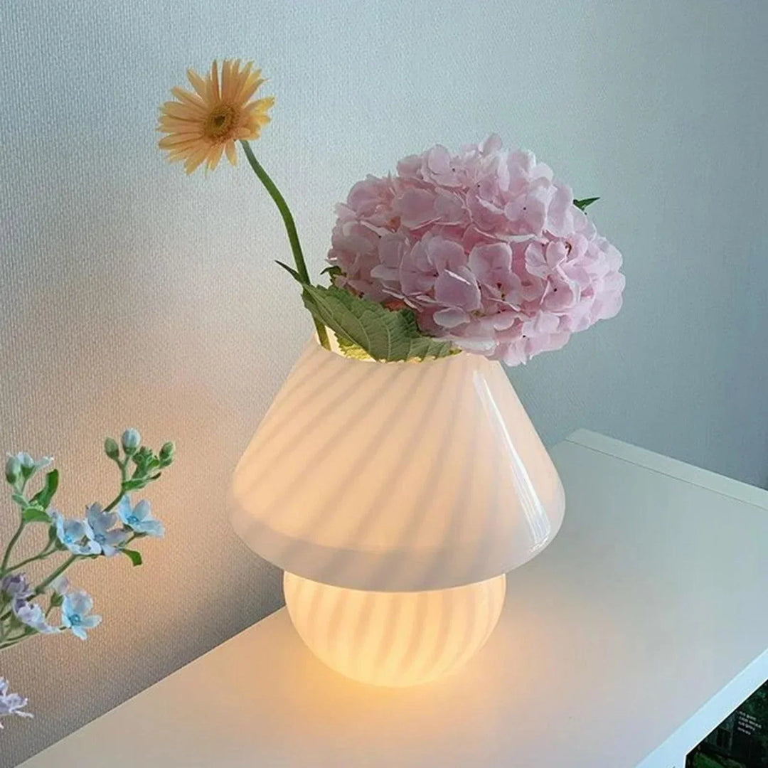 BowLift | GlassLuxe - Murano-Inspired Desk Lamp