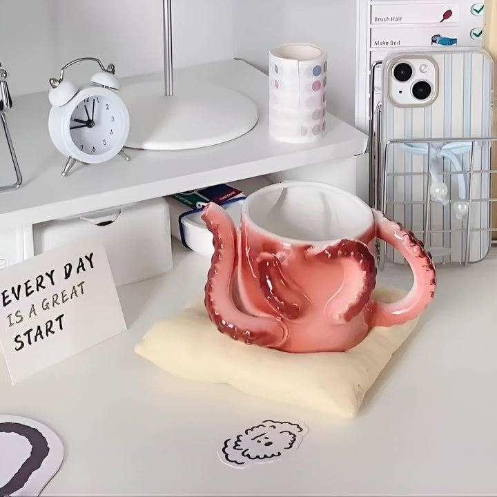BowLift | Octopus Tentacle Ceramic Coffee Mug