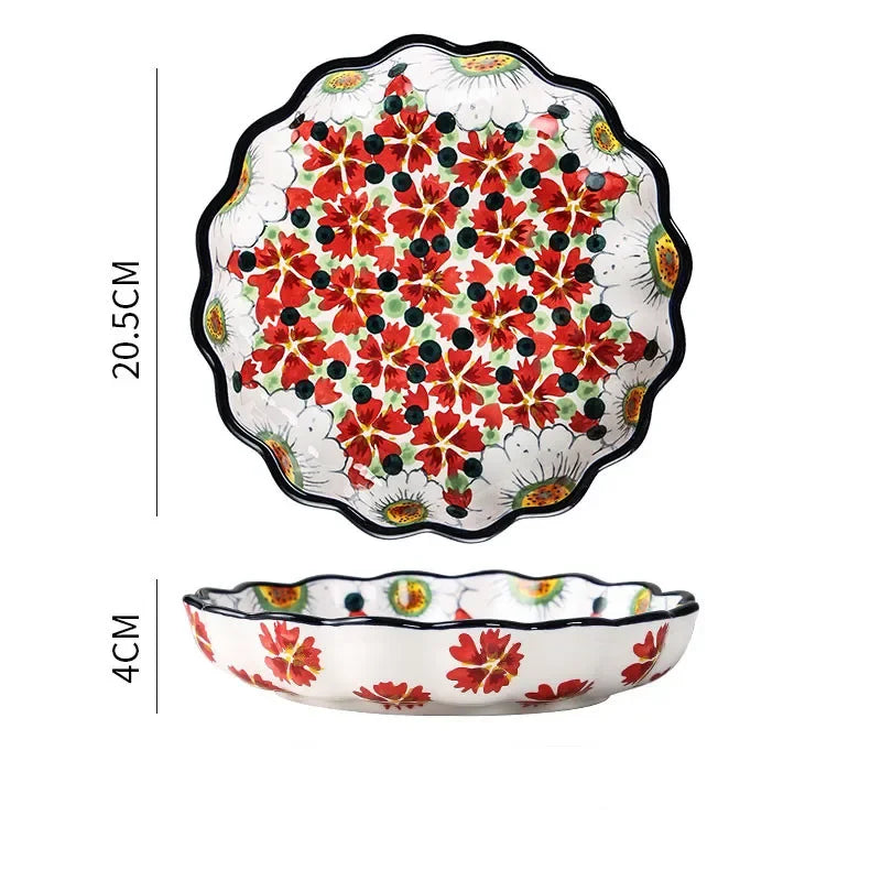 Summer ceramic bowls
