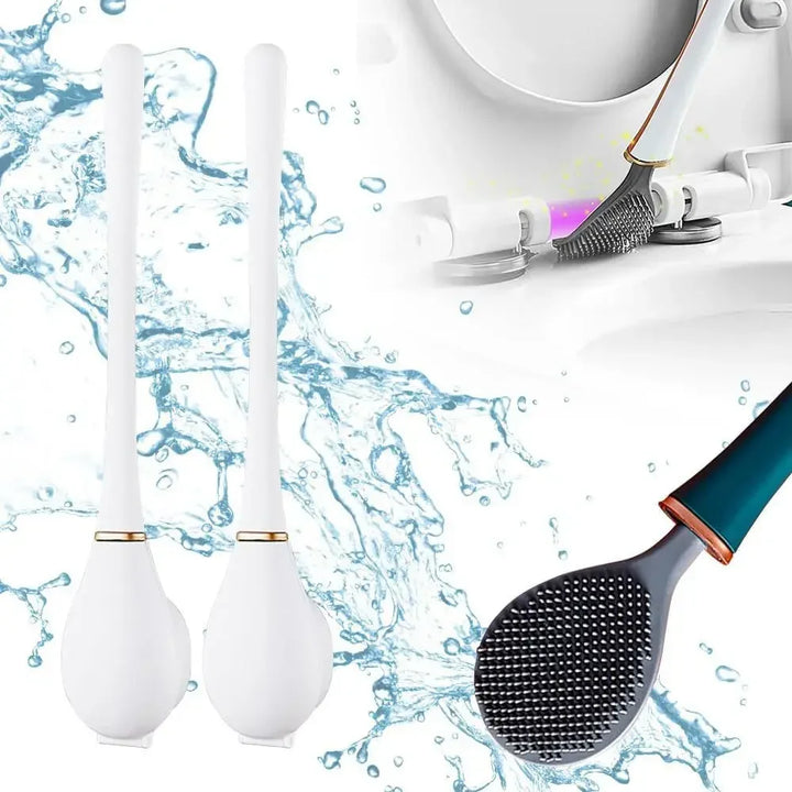 SumiClean - Slim Silicon Toilet Brush for Your Bathroom Bowlift