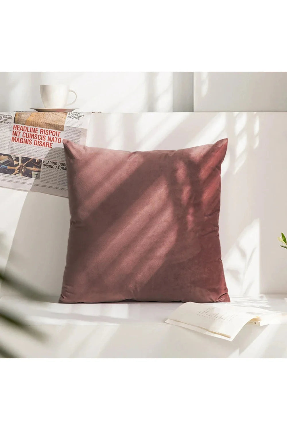 solid color cushion cover | Bowlift