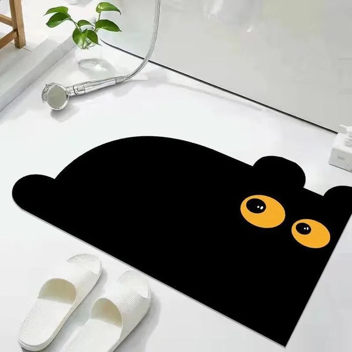 BowLift | Cute Animals Quick-Dry Bathroom Mat