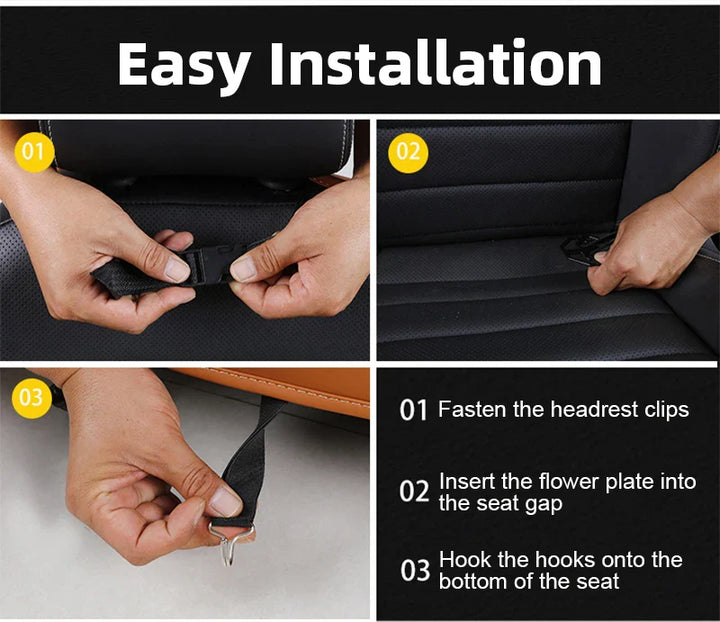 BowLift | Multifunctional Car Seat Back Organizer