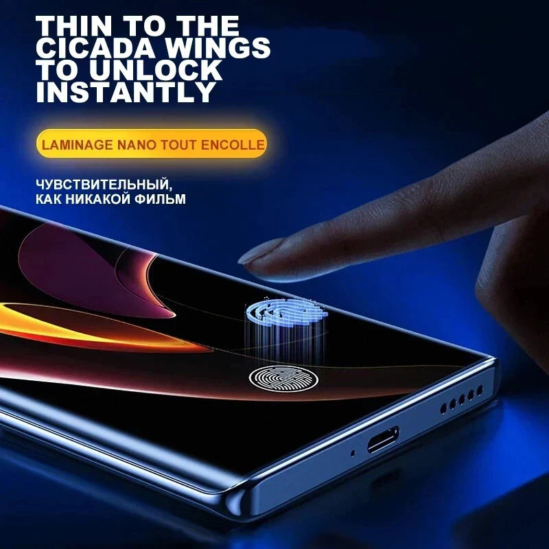 BowLift | Matt ceramic privacy screen protectors for Samsung