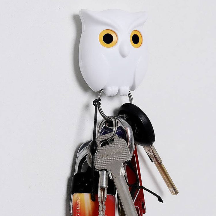 Artful Charming Animal Magnetic Keychain Organizer Hook | Bowlift