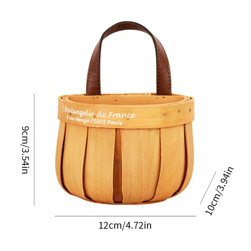 BowLift | French Market Handcrafted Wooden Basket