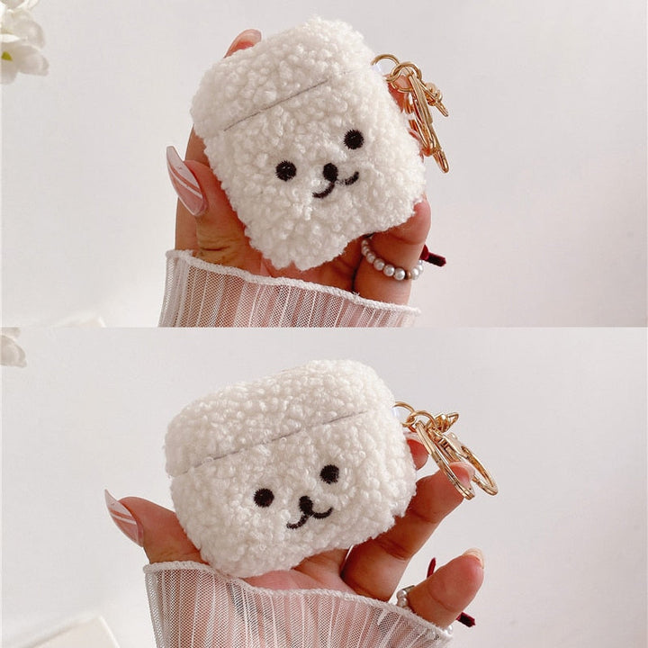 BowLift | Fluffy Dog AirPods Case