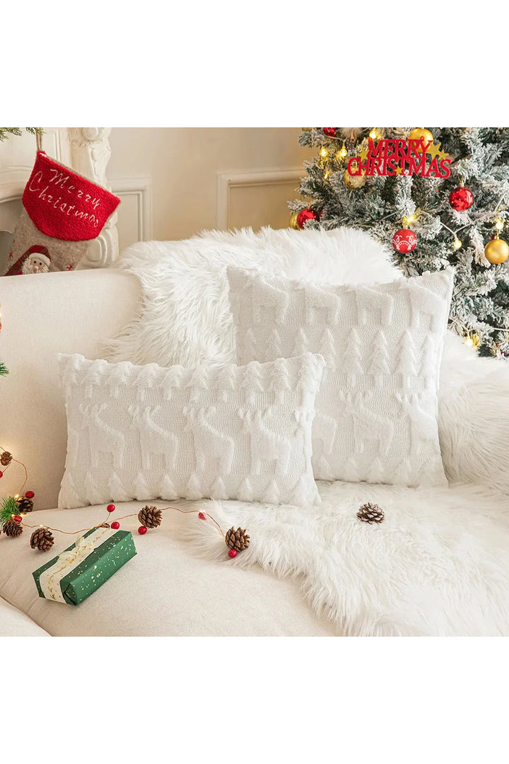 Plush decorative cushion cover | Bowlift