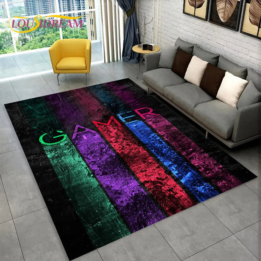 BowLift | GameJoy Playmat – Soft 3D Gamepad Floor Mat for Children and Gamers