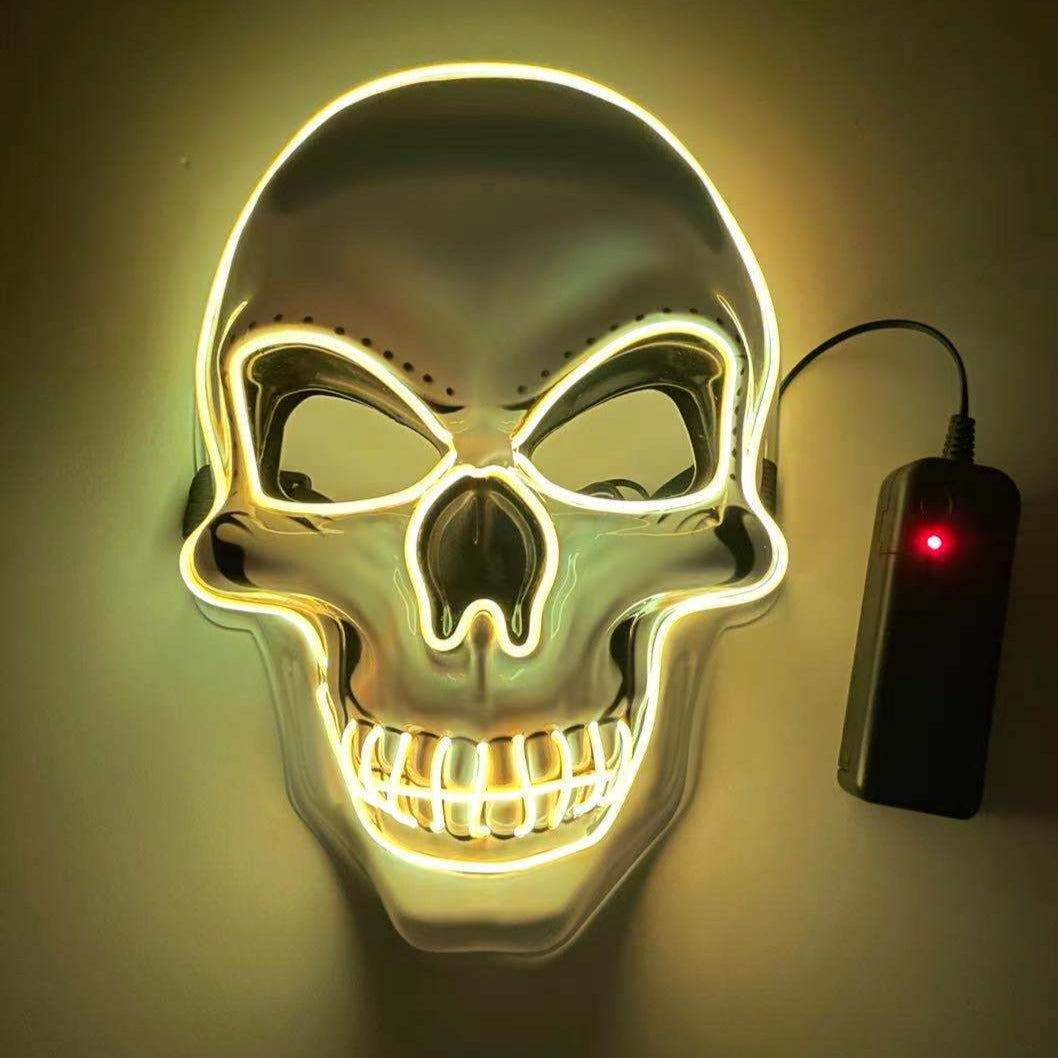 BowLift | Neon LED Skeleton Party Mask