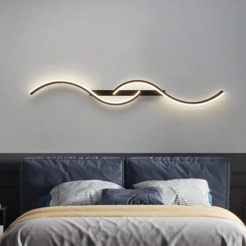 BowLift | LED Lounge Wall Lights – Dimmable Silicone Wall Lamp for Bedroom, Living Room, and Corridor, Modern Home Lighting Solution