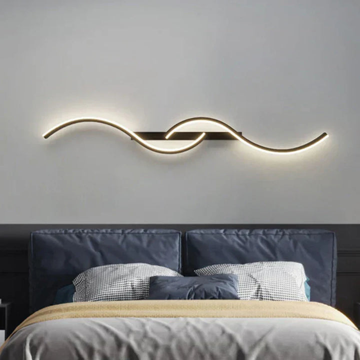BowLift | LED Lounge Wall Lights – Dimmable Silicone Wall Lamp for Bedroom, Living Room, and Corridor, Modern Home Lighting Solution