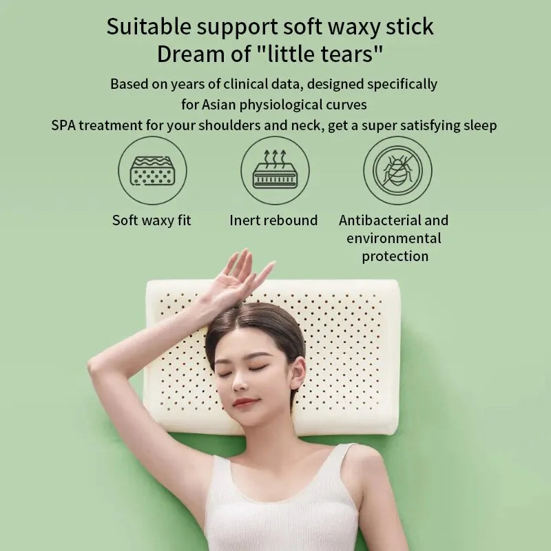 BowLift | Hypoallergenic natural latex breathable ergonomic pillow