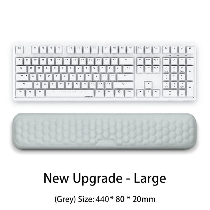 BowLift | SilentaPad Wrist Rest | Ergonomic Mouse Pad with Memory Foam & Massage Area | For PC, Laptop & Gaming