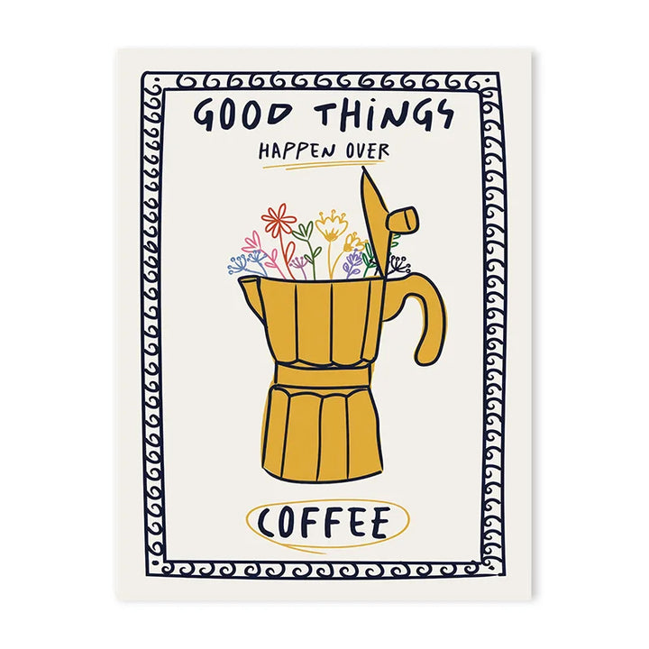 Cin Cheers Wall Art – Aesthetic Cocktail Poster Print | Bowlift