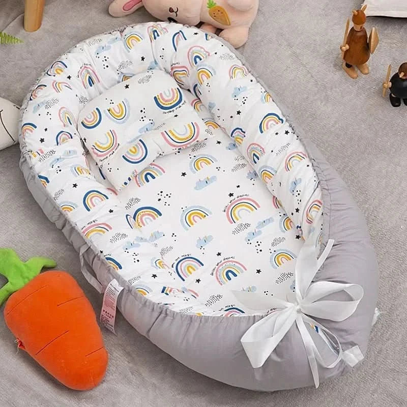 BowLift | Foldable baby cot for safe sleep at home & on the go