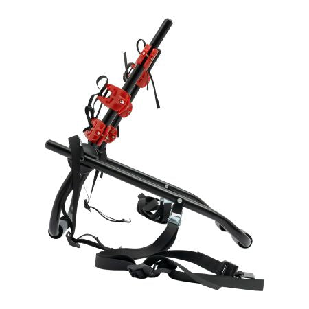 BowLift | Trunk-Mounted 3-Bike Carrier Rack with Fixed Straps for Kids and Lightweight Bikes